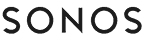 Sonos logo on a light gray background.