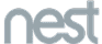 Nest logo in gray text on a light background.