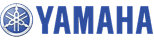 Yamaha logo with blue text and a circular emblem.